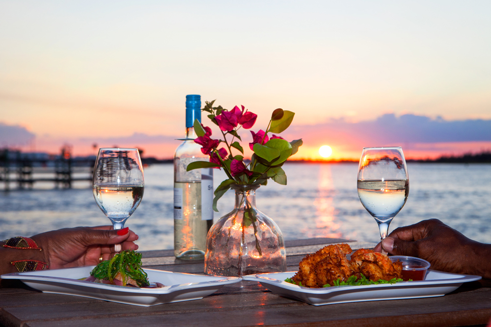 Dining at Sunset